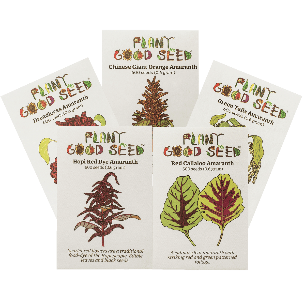 Amaranth Seed Collection (5 packets)