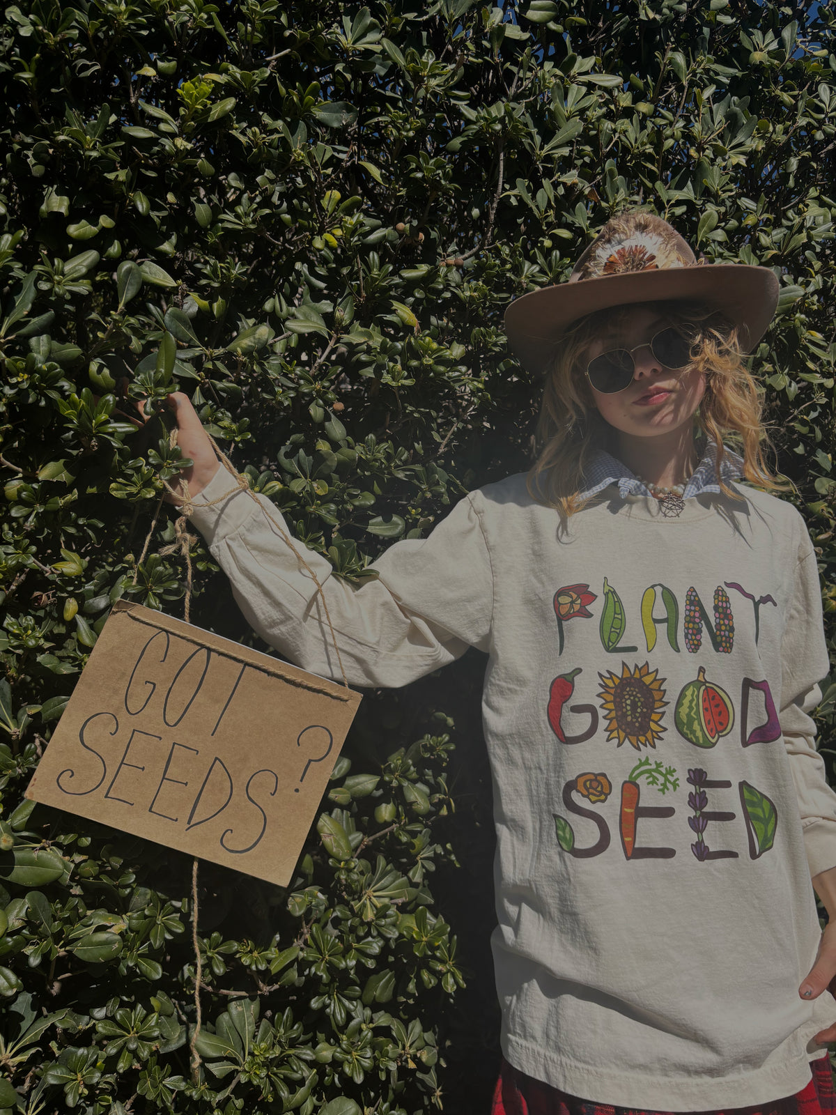 Plant Good Seed Long Sleeve Logo Shirt