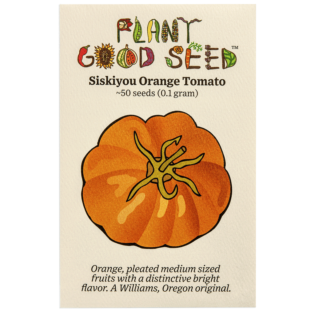Siskiyou Orange Tomato Seeds - The Plant Good Seed Company