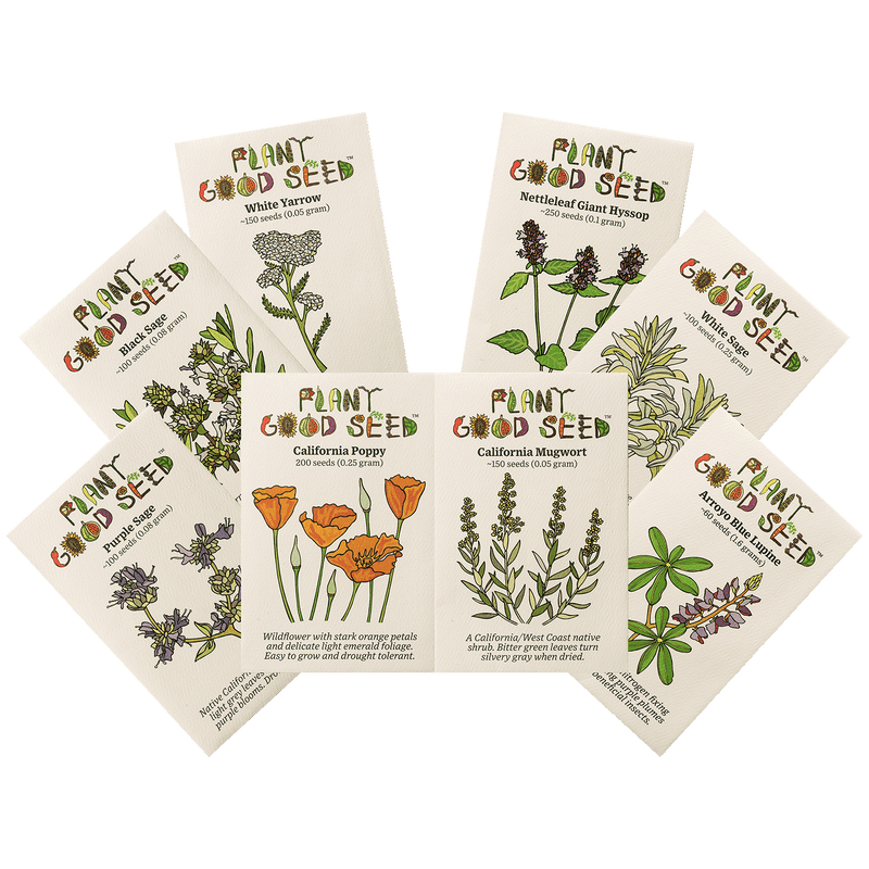 California Natives Seed Collection - The Plant Good Seed Company